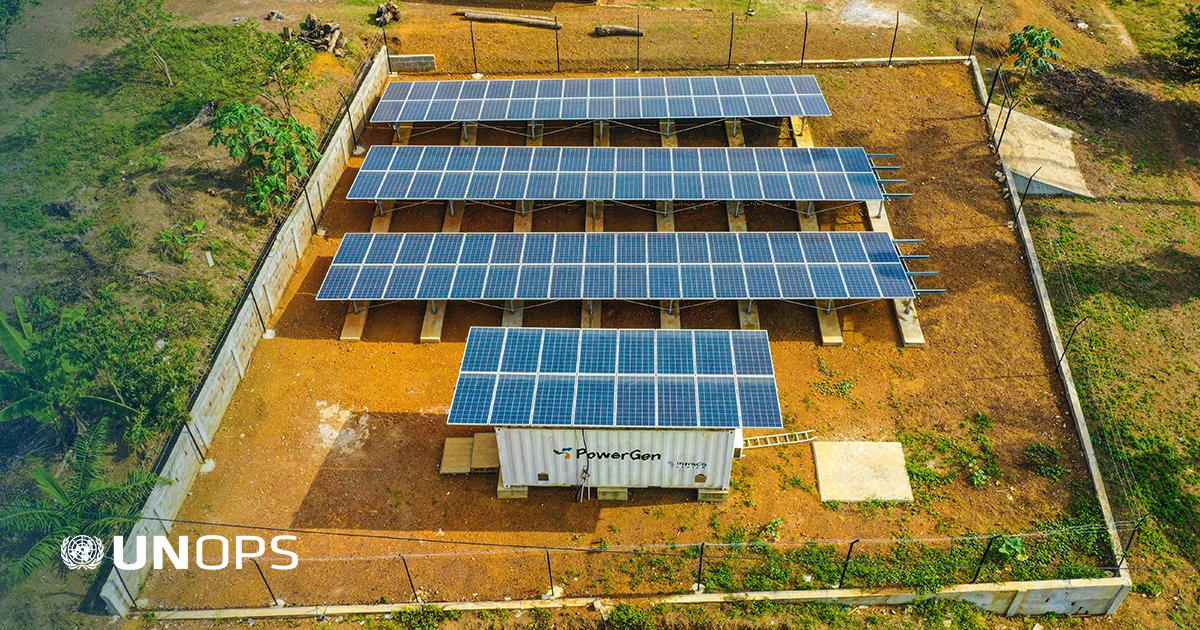 Photo post from @UNOPS.