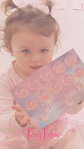 Video post from tinytutusballet.