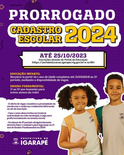 Photo post from prefeituradeigarape.