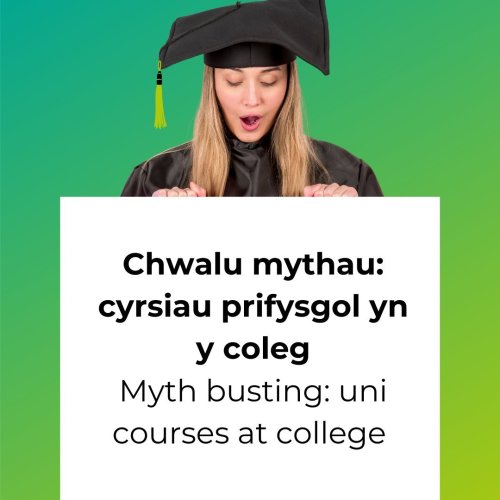 Photo post from colegycymoedd.