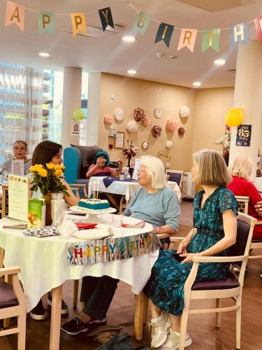 Carousel post from Ellesmere House Care Home.