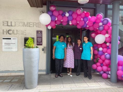 Carousel post from Ellesmere House Care Home.