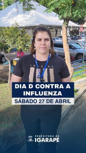 Video post from prefeituradeigarape.