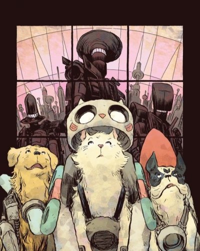 Carousel post from lotuslandcomics.