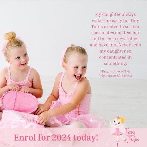 Photo post from tinytutusballet.
