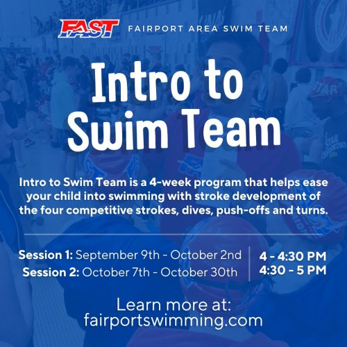 Photo post from fairportswimming.