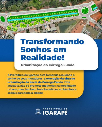 Photo post from prefeituradeigarape.