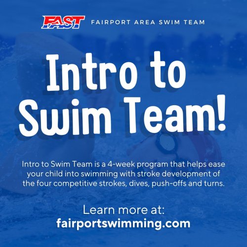 Photo post from fairportswimming.