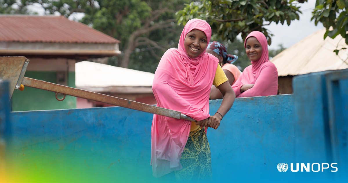 Photo post from @UNOPS.