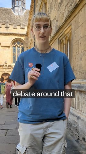Video post from wadhamoxford.
