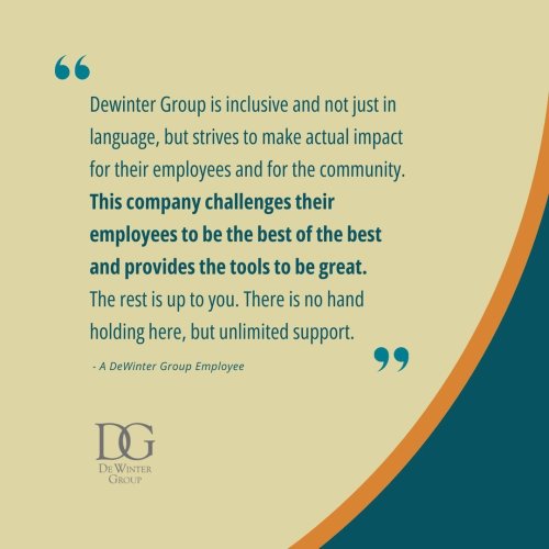 Photo post from thedewintergroup.