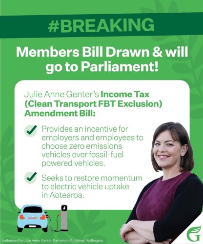 Photo post from nzgreenparty.