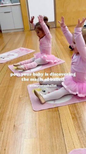 Video post from tinytutusballet.