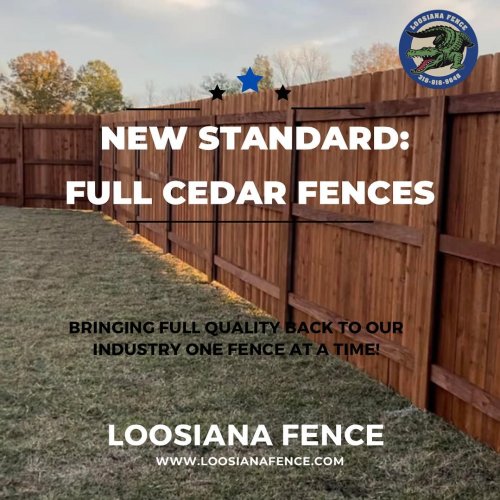 Photo post from loosianafenceandpatios.