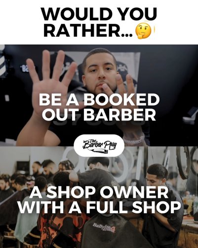 Photo post from iamthebarberplug.