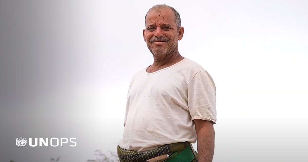 Photo post from @UNOPS.