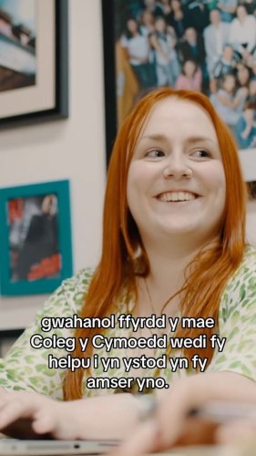 Video post from colegycymoedd.