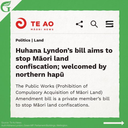 Carousel post from nzgreenparty.