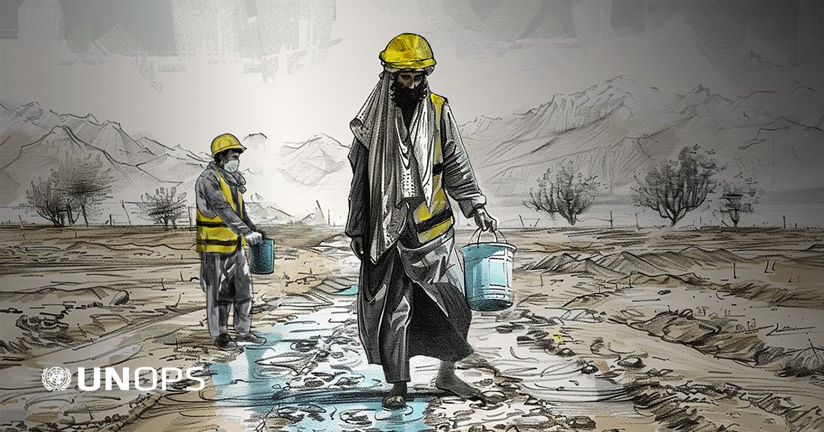 Photo post from @UNOPS.