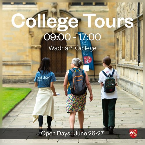 Photo post from wadhamoxford.