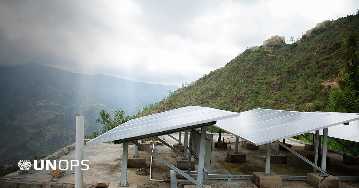 Photo post from @UNOPS.