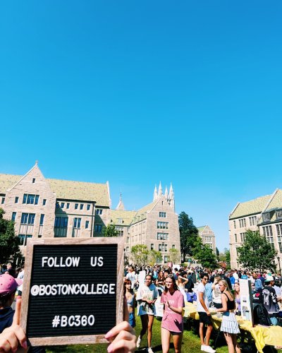 Photo post from bostoncollege.