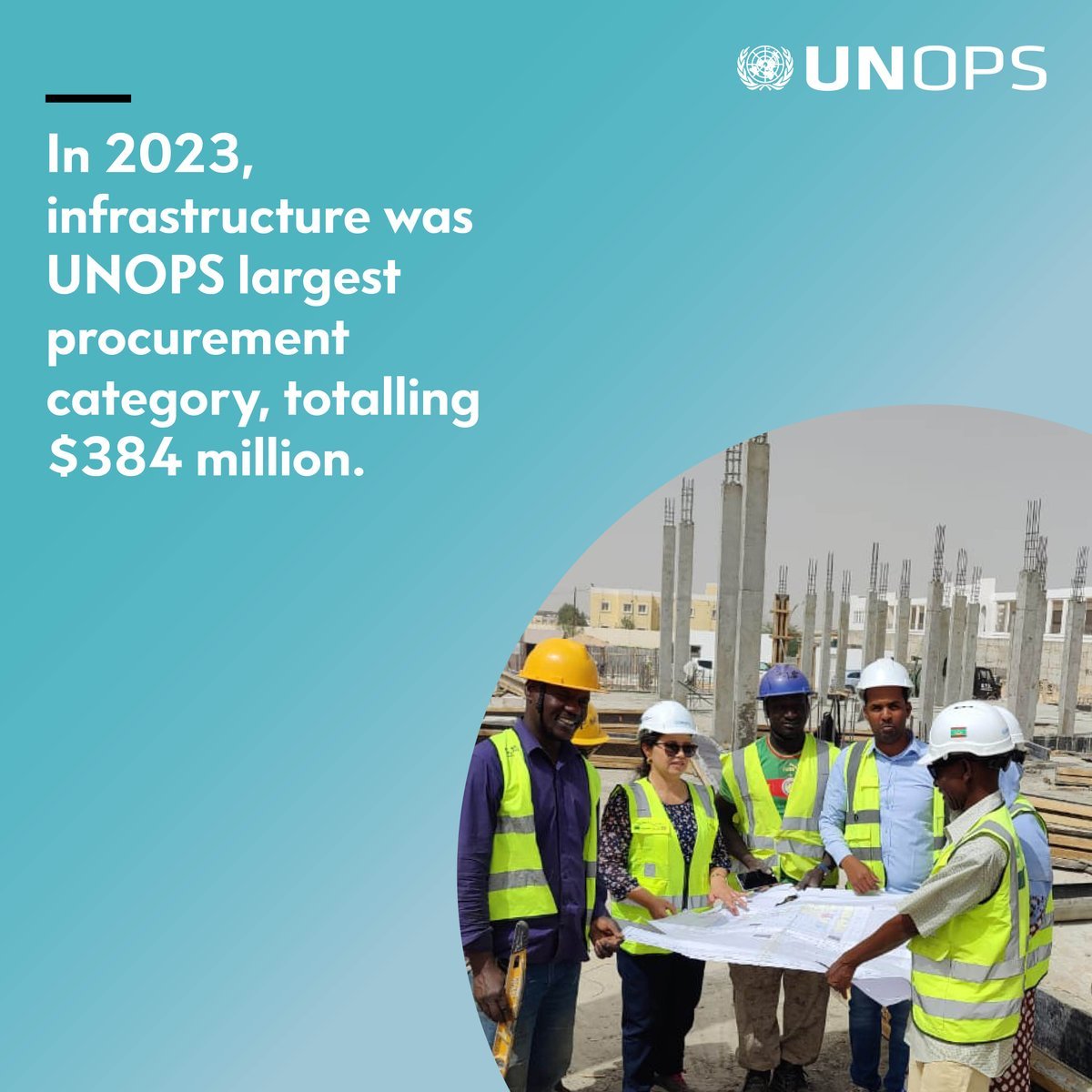 Photo post from @UNOPS.