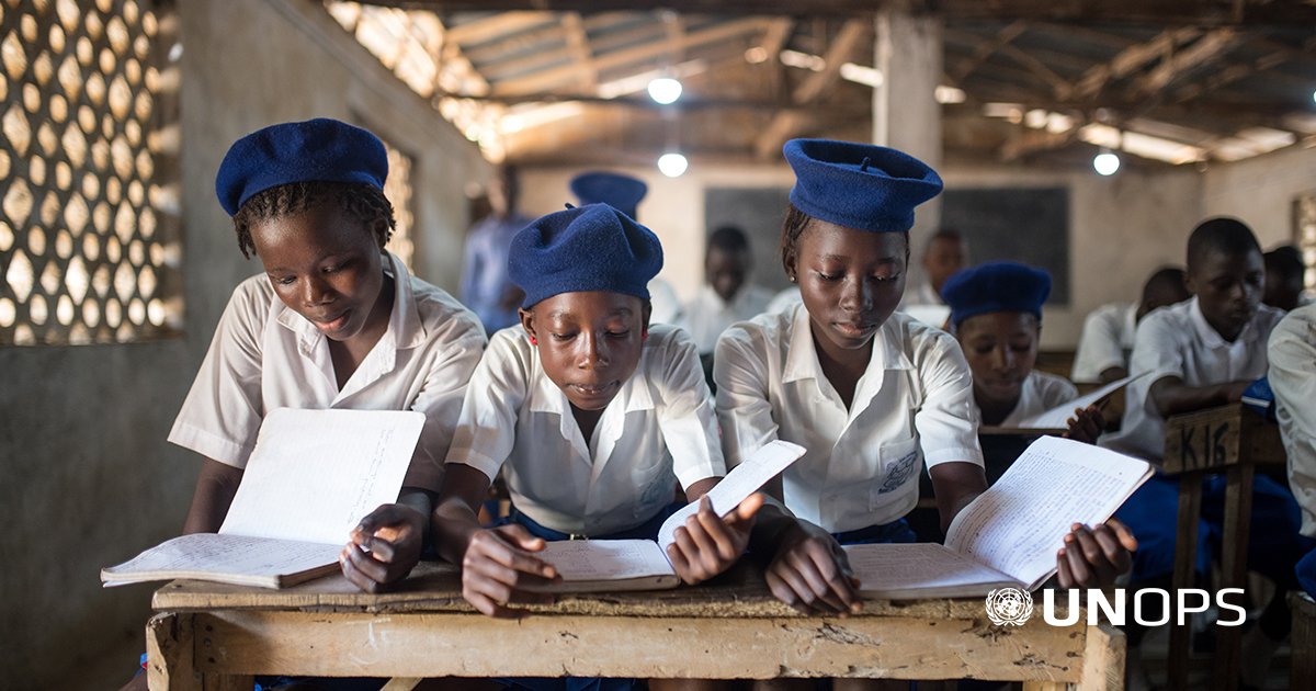 Photo post from @UNOPS.