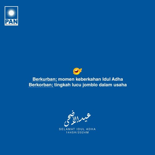 Photo post from amanatnasional.