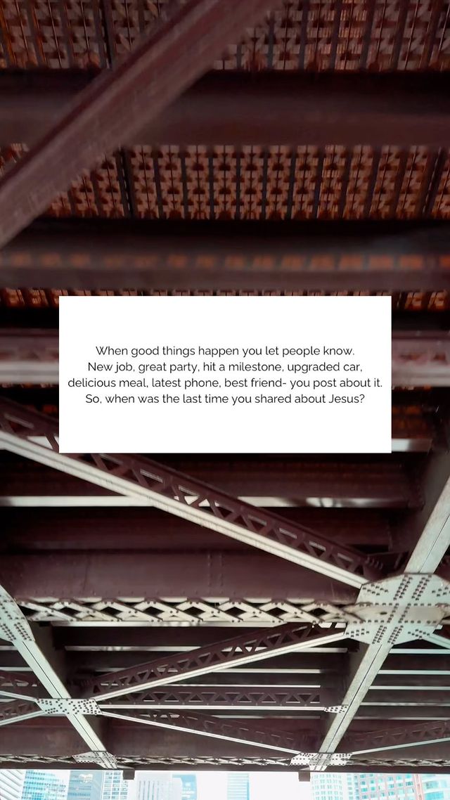 Video post from chicagochurchofchrist.