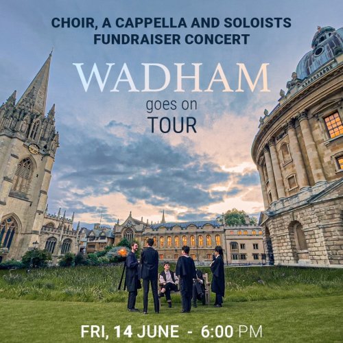 Carousel post from wadhamoxford.