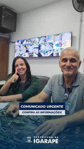 Video post from prefeituradeigarape.