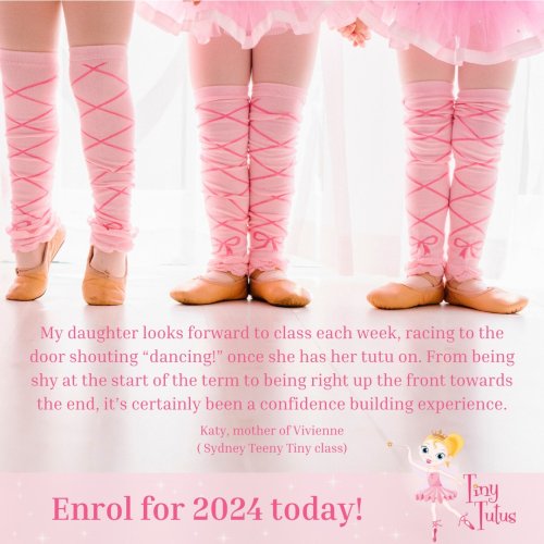 Photo post from tinytutusballet.
