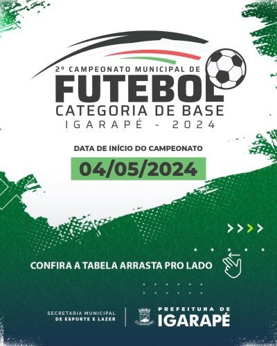 Carousel post from prefeituradeigarape.