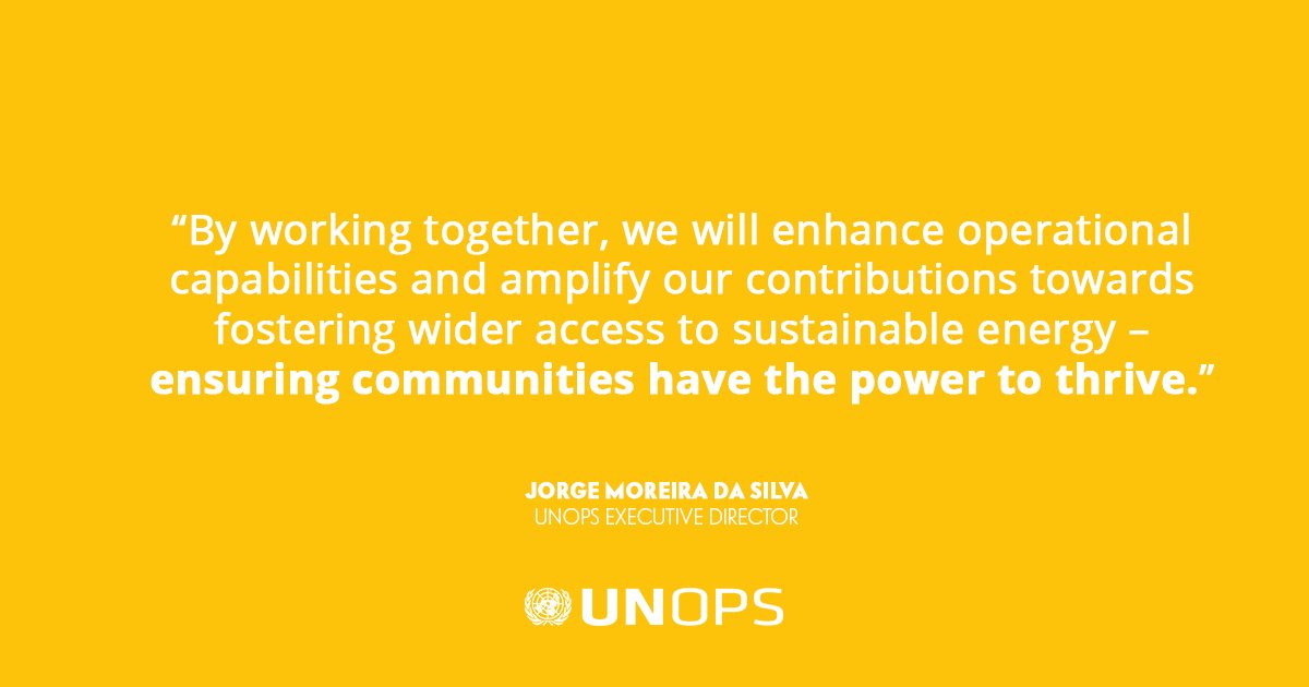 Photo post from @UNOPS.