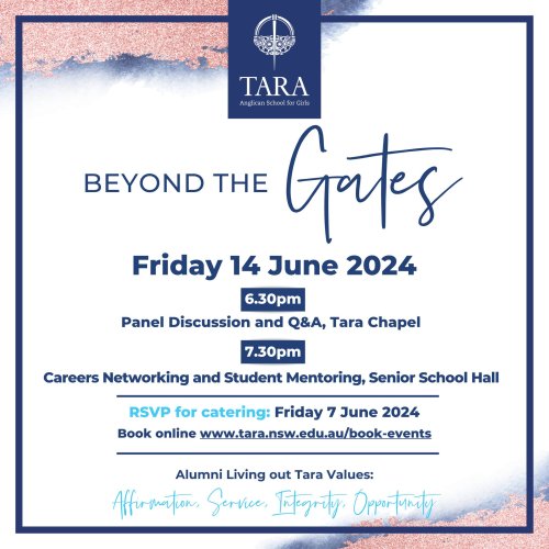 Photo post from taraanglicanschoolforgirls.