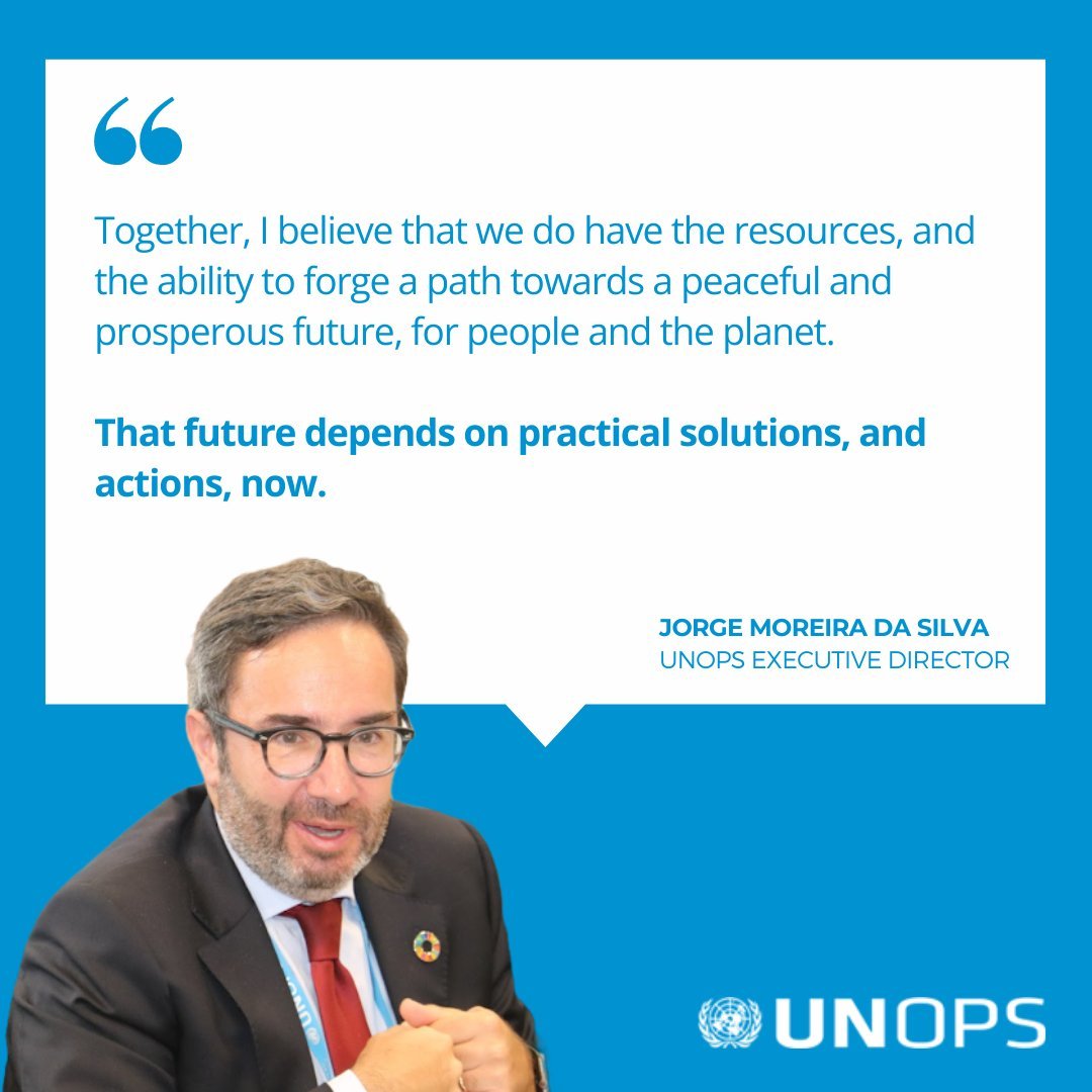 Photo post from @UNOPS.