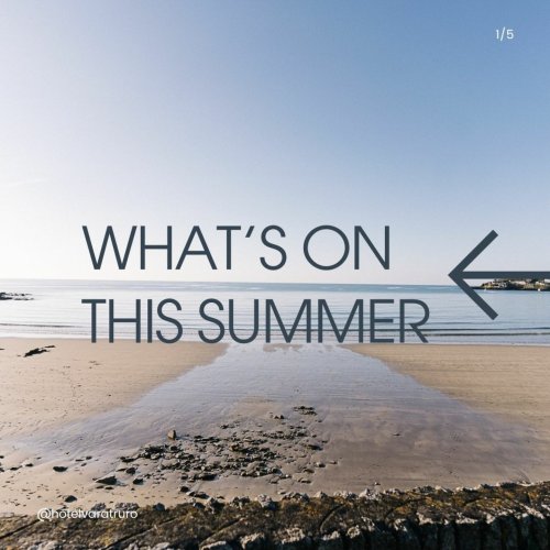 Carousel post from hotelvaratruro.