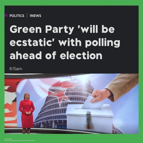 Photo post from nzgreenparty.