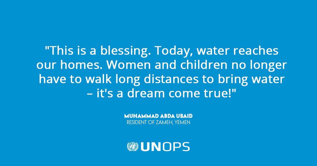 Photo post from @UNOPS.