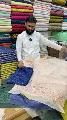 Video post from akbar_fabrics_.