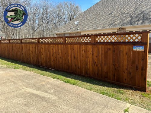 Carousel post from loosianafenceandpatios.