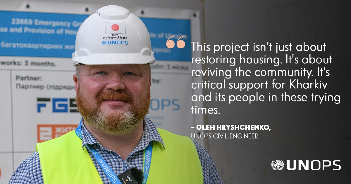 Photo post from @UNOPS.