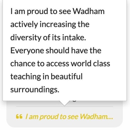 Photo post from wadhamoxford.