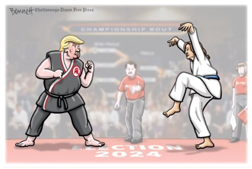 Photo post from @BennettCartoons.