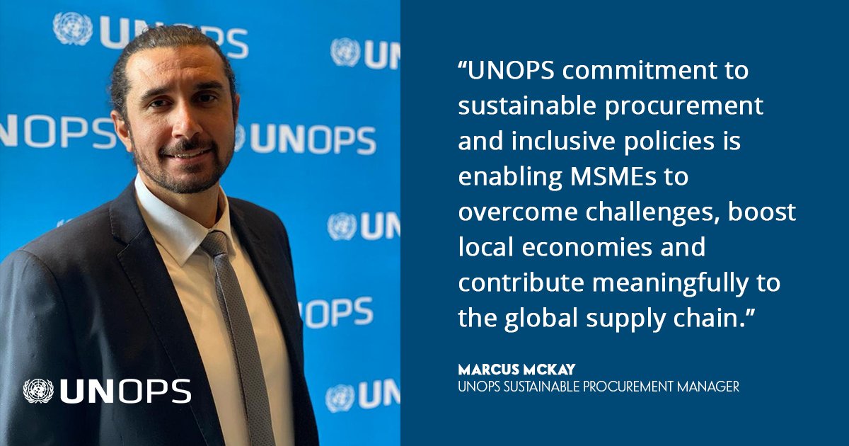 Photo post from @UNOPS.