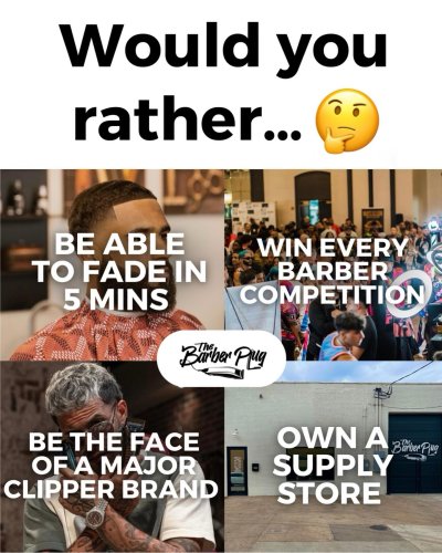 Photo post from iamthebarberplug.