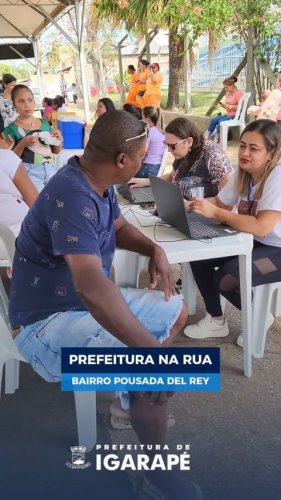 Video post from prefeituradeigarape.