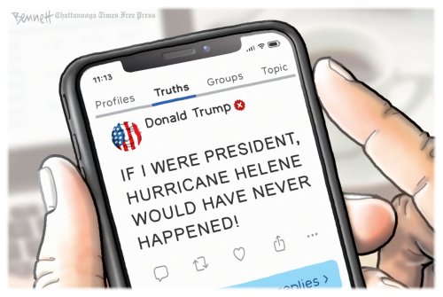 Photo post from @BennettCartoons.