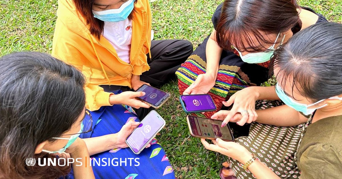 Photo post from @UNOPS.